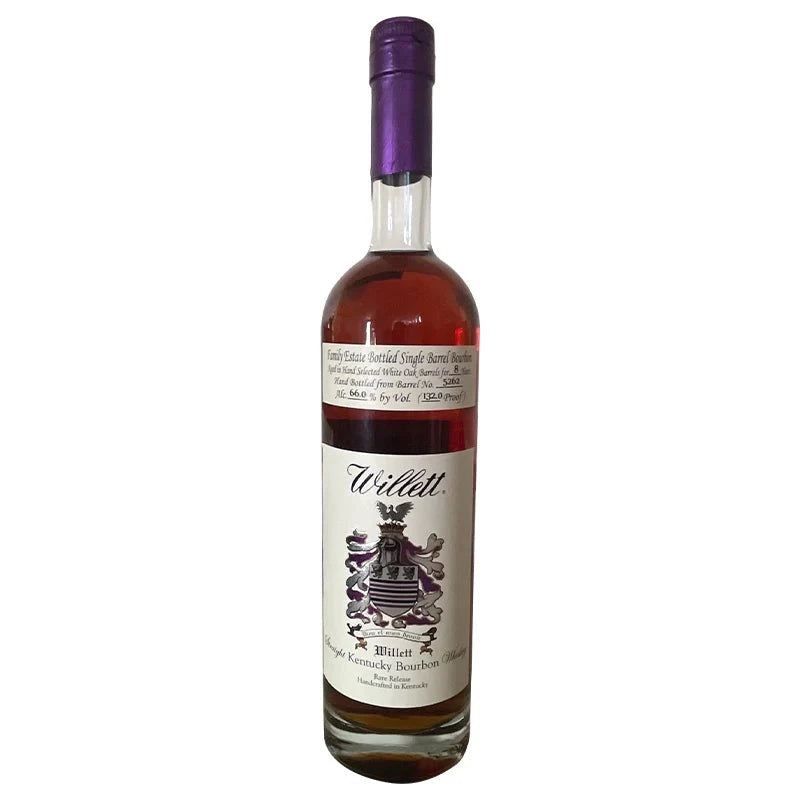 Willett Single Barrel 8 Year Old Bourbon 132 Proof Cask 5262 Pac Edge CA Spring 22 #3