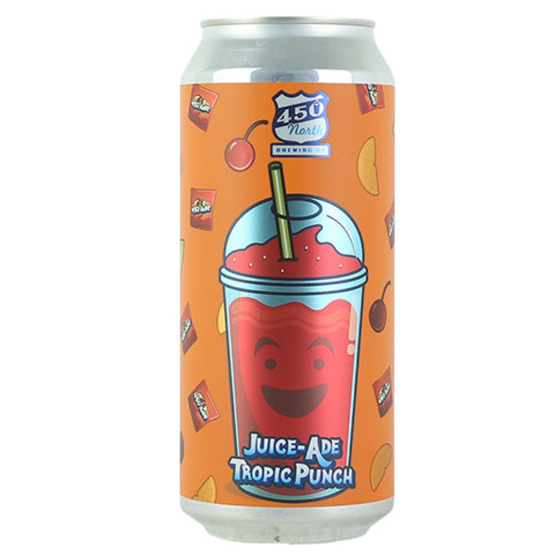 450 North Juice-ade Tropic Punch Slushy XXL Sour 16OZ SINGLE CAN