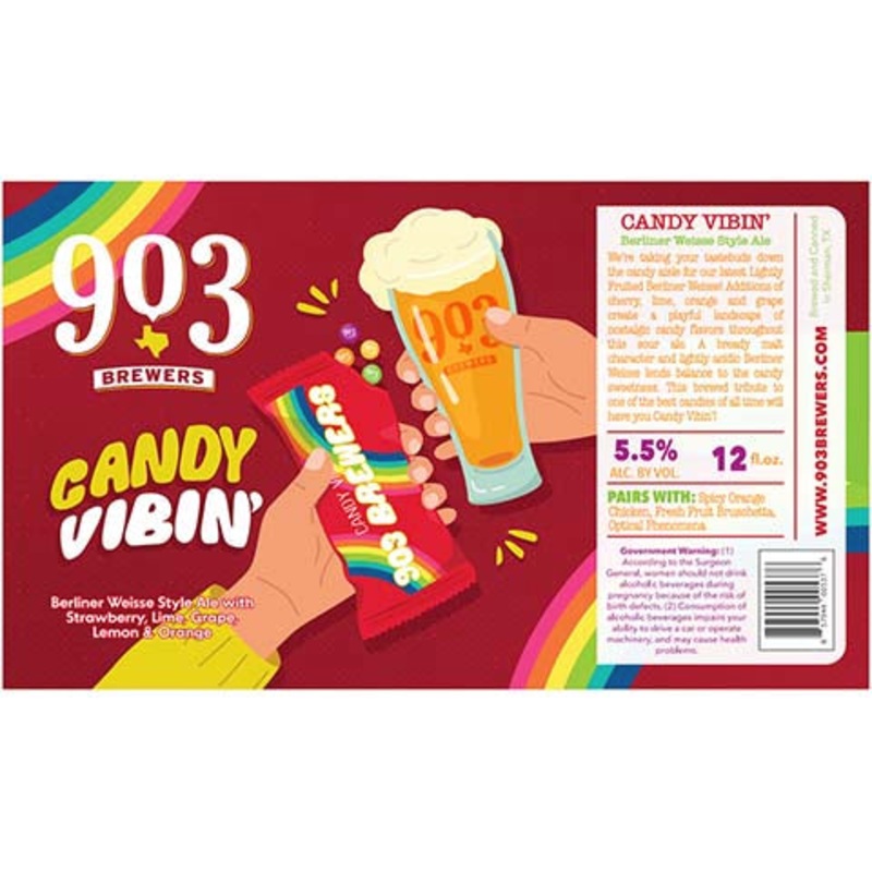 903 Candy Vibin’ Sour 12OZ SINGLE CAN