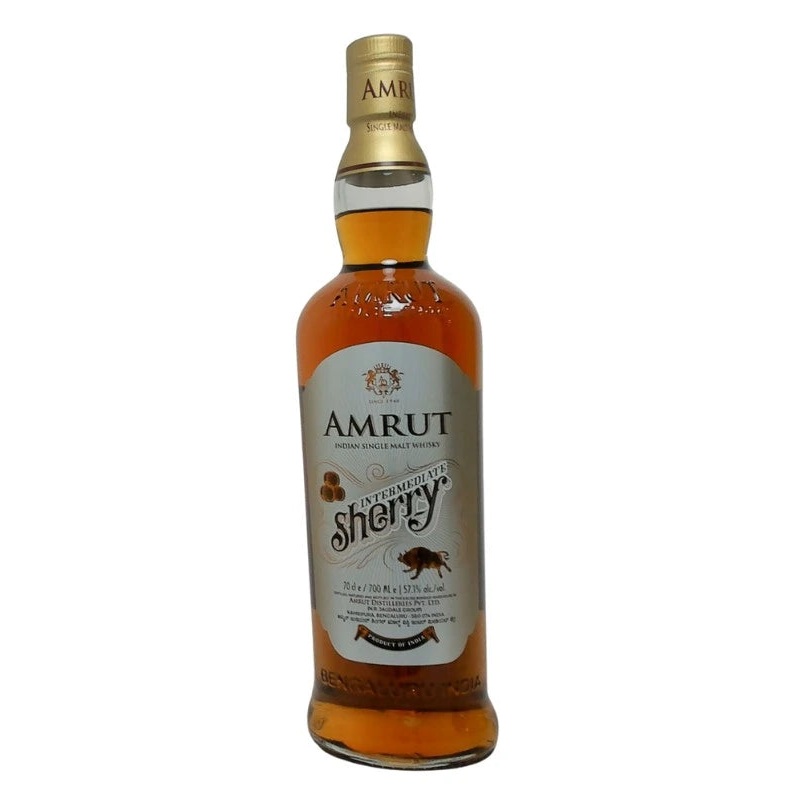 AMRUT INTERMEDIATE SHERRY MATURED SINGLE MALT WHISKY 700ML @ MacTaggart Ridge [1012621] 700 ml