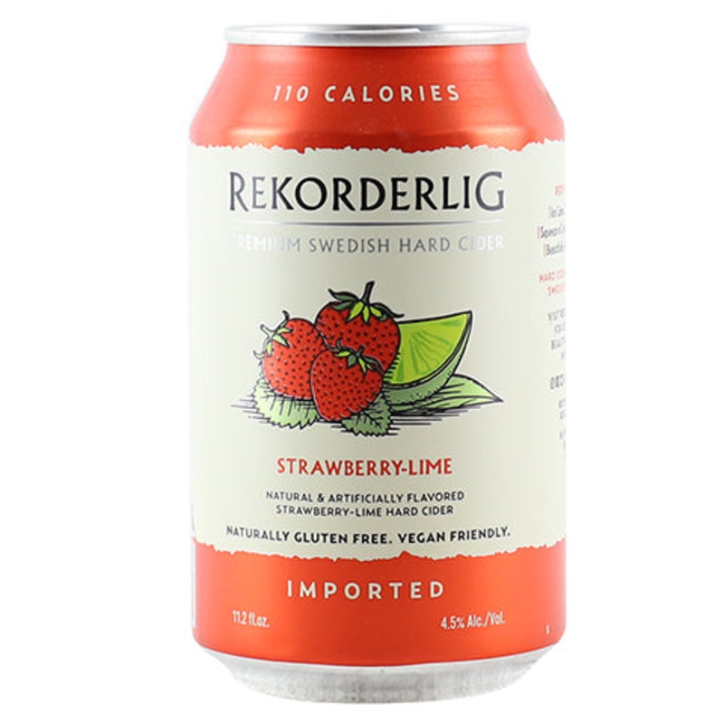 Rekorderlig Strawberry-Lime Cider 330ML CAN