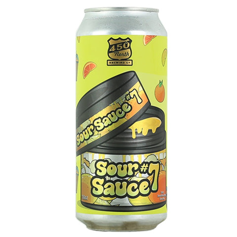 450 North Sour Sauce #7 Slushy XXL Sour Ale 16OZ SINGLE CAN