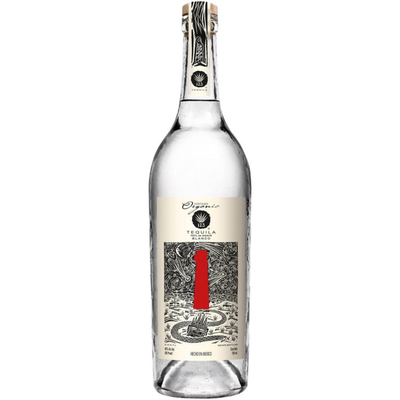 123 TEQUILA BLANCO 1 80 750ML 750ML