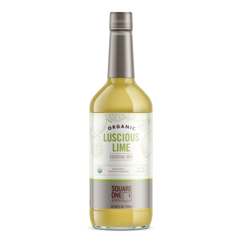 SQUARE ONE LUSCIOUS LIME MIXER 750 mL (6)