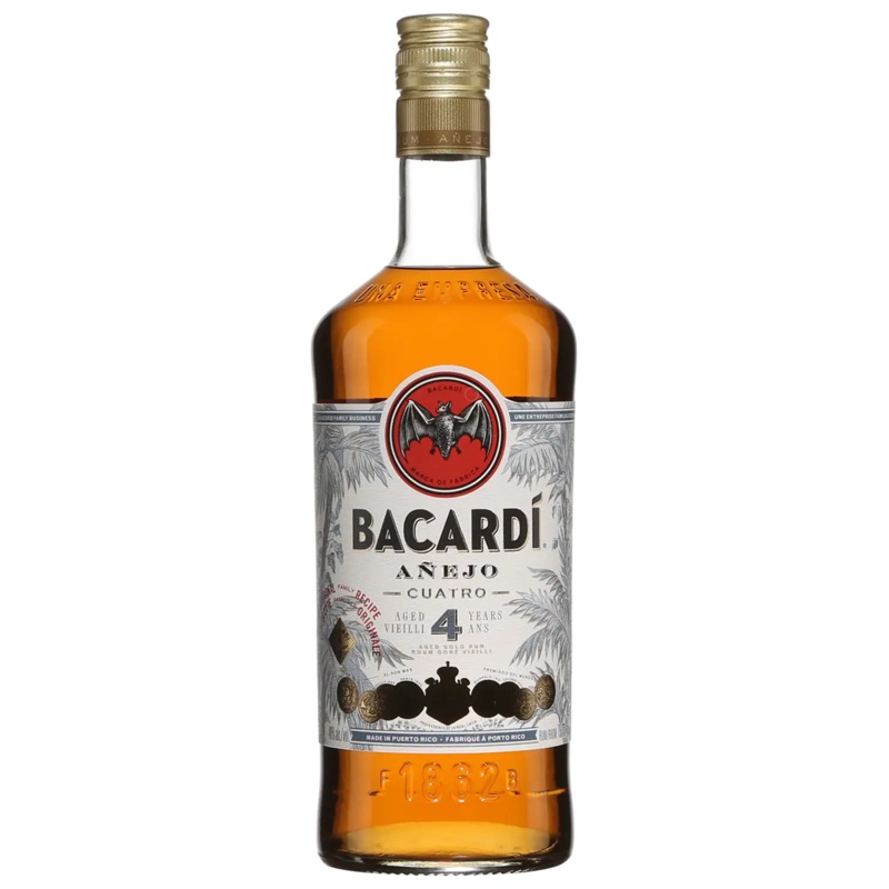 BACARDI ANEJO CUATRO 4YR RUM 750ML @ Southgate [1004613] 750 ml