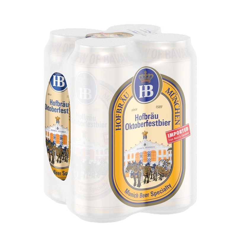 HOFBRAU OKTOBERFESTBIER 500ML 4PK CAN @ St. Albert [1053490] 2000 ml