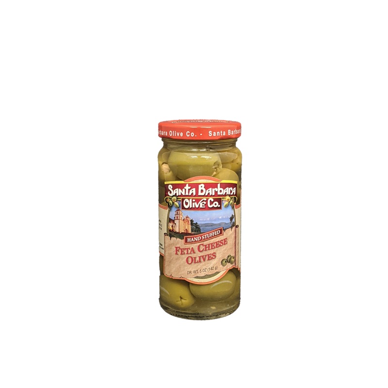 Santa Barbara Olive Company Feta Cheese Stuffed Olives 5oz