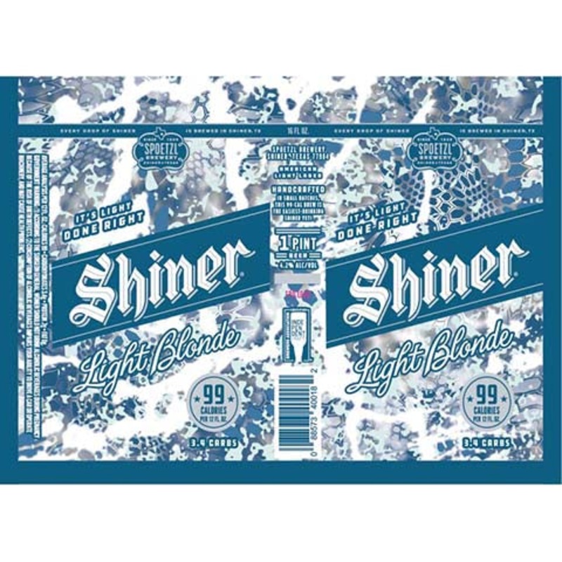 Shiner Light Blonde 12OZ SINGLE CAN
