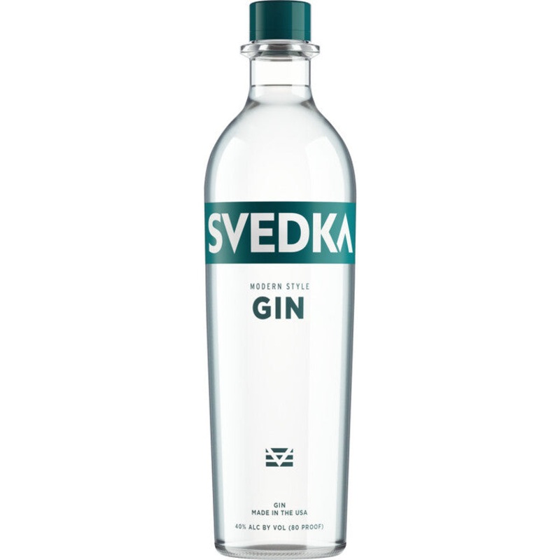 SVEDKA DRY GIN MODERN STYLE 80 750ML 750ML