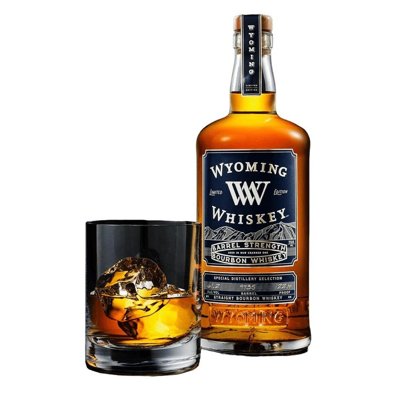 Wyoming Whiskey Barrel Strength Bourbon Whiskey 750ML BTL