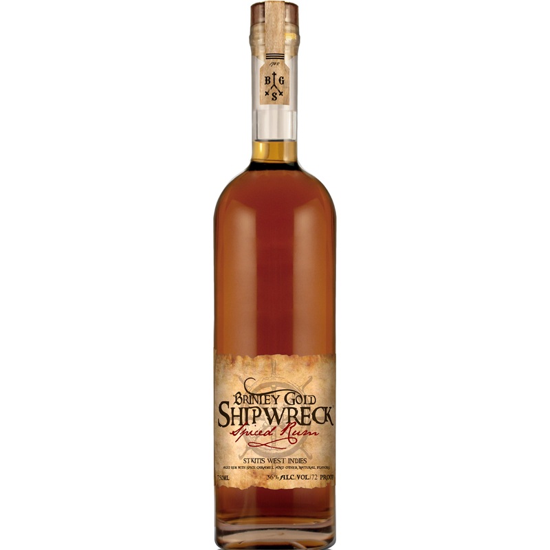 Brinley Shipwreck Spiced Rum 750ML 750ml Bottle