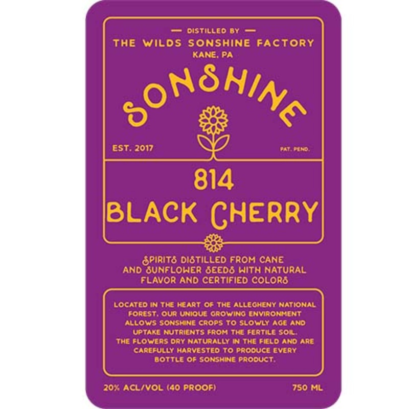 Sonshine 814 Black Cherry 750ML BTL
