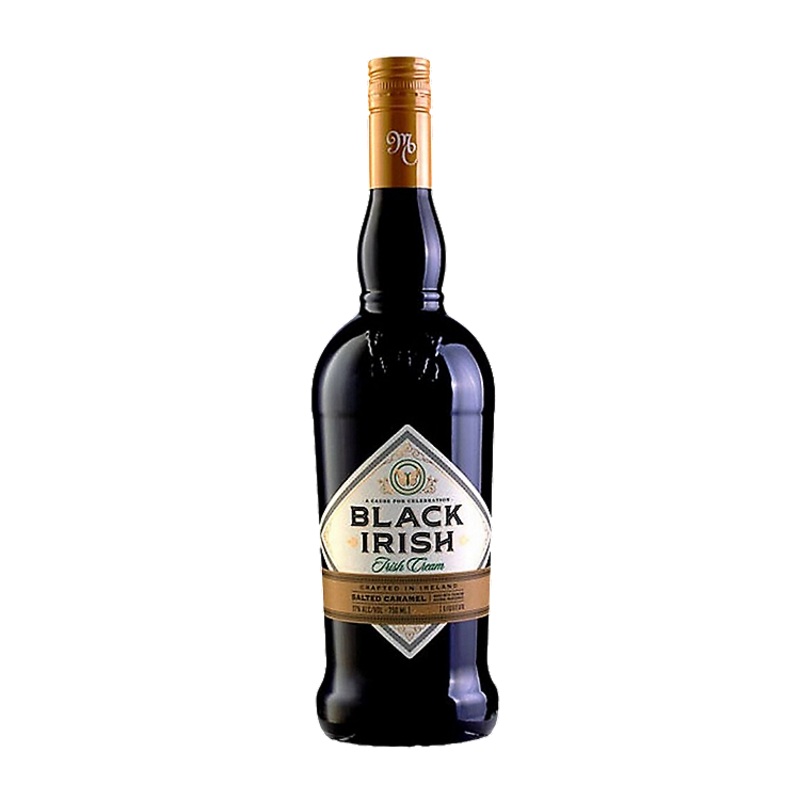 BLACK IRISH SALTED CARAMEL IRISH CREAM 34 750ML 750ML