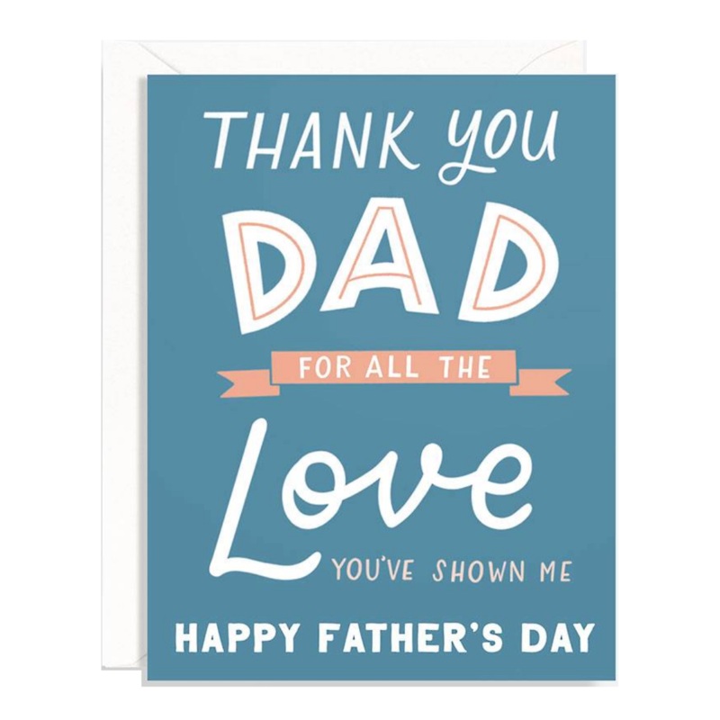 Thank You For The Love Father’s Day Card