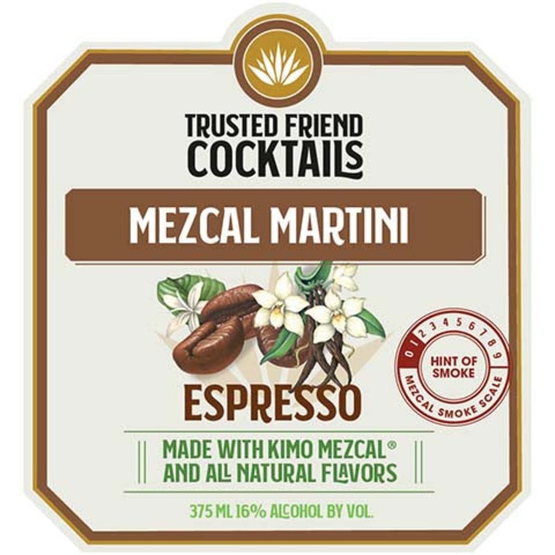 Trusted Friend Espresso Mezcal Martini 375ML BTL