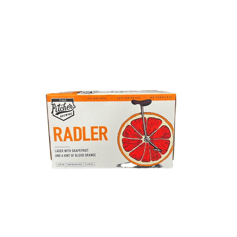 Two Pitchers Radler 6 Pack Cans