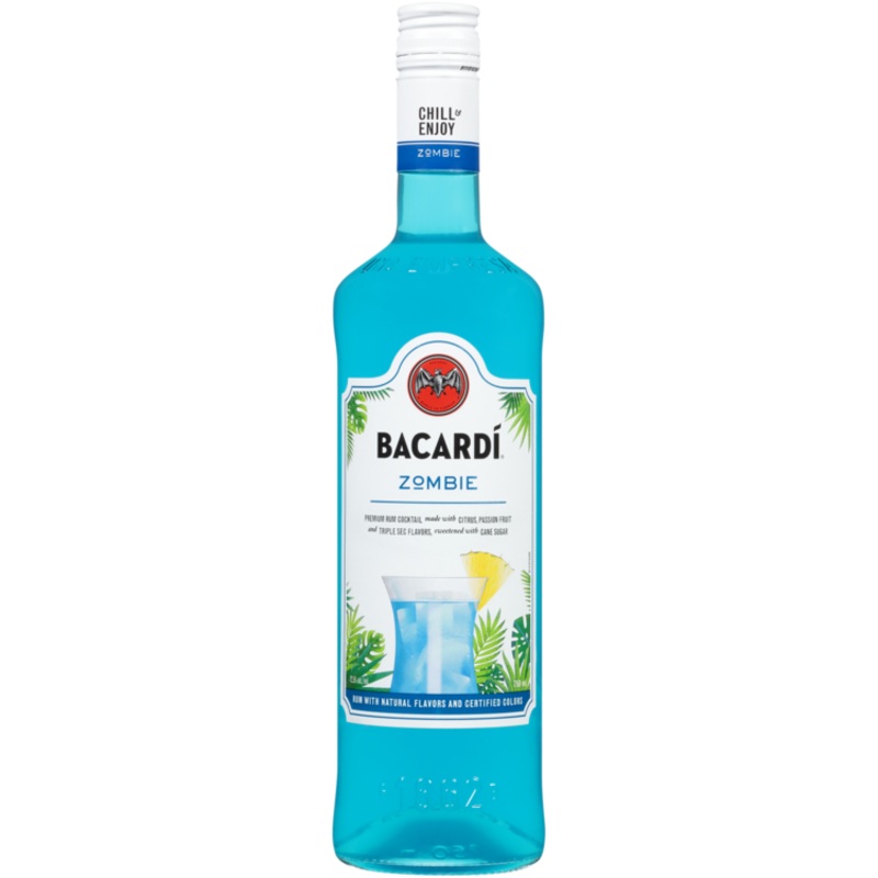 BACARDI ZOMBIE CLASSIC COCKTAILS 25 750ML 750ML