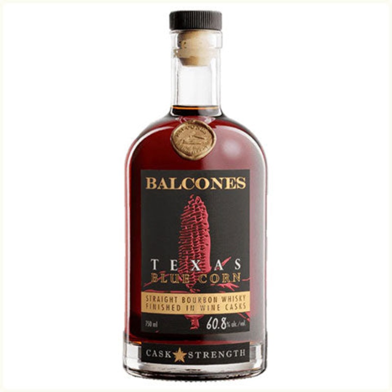 Balcones Texas Blue Corn Wine Cask Finish Straight Bourbon Whisky 750ML BTL