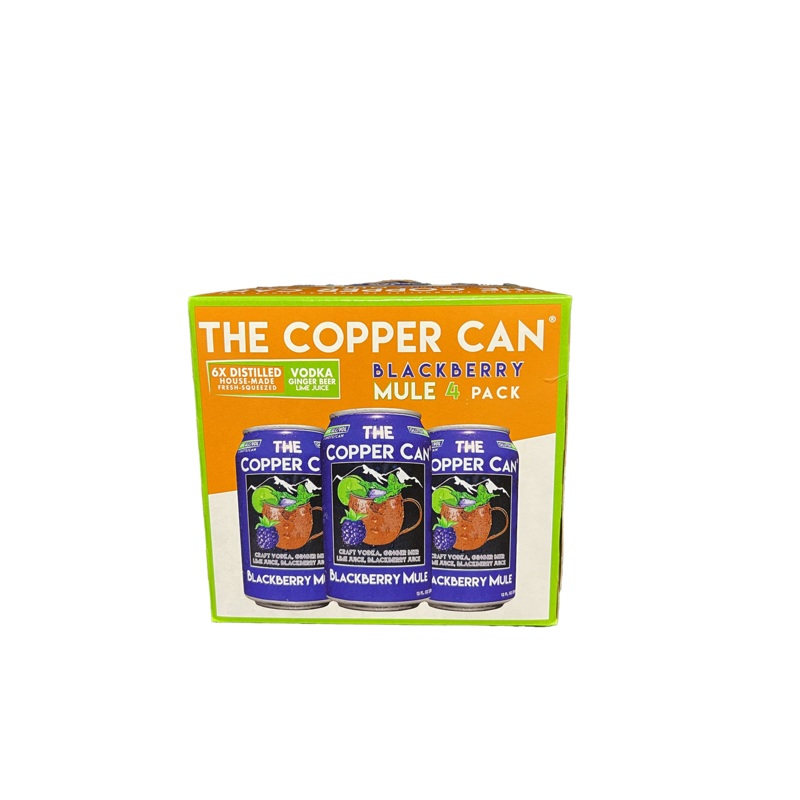 The Copper Can Blackberry Mule 4 Pack