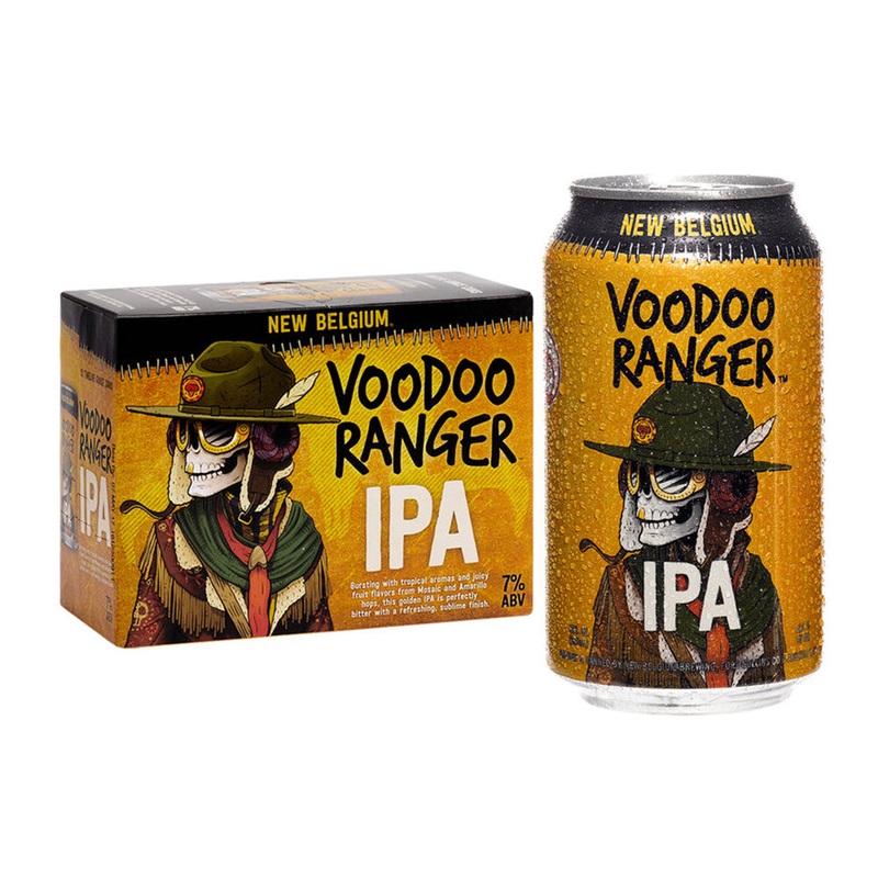 Voodoo Ranger New Belgium IPA 6 x 12oz Can