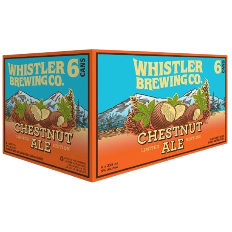 WHISTLER CHESTNUT ALE 355ML 6PK CAN @ Airdrie [1027806] 2130 ml