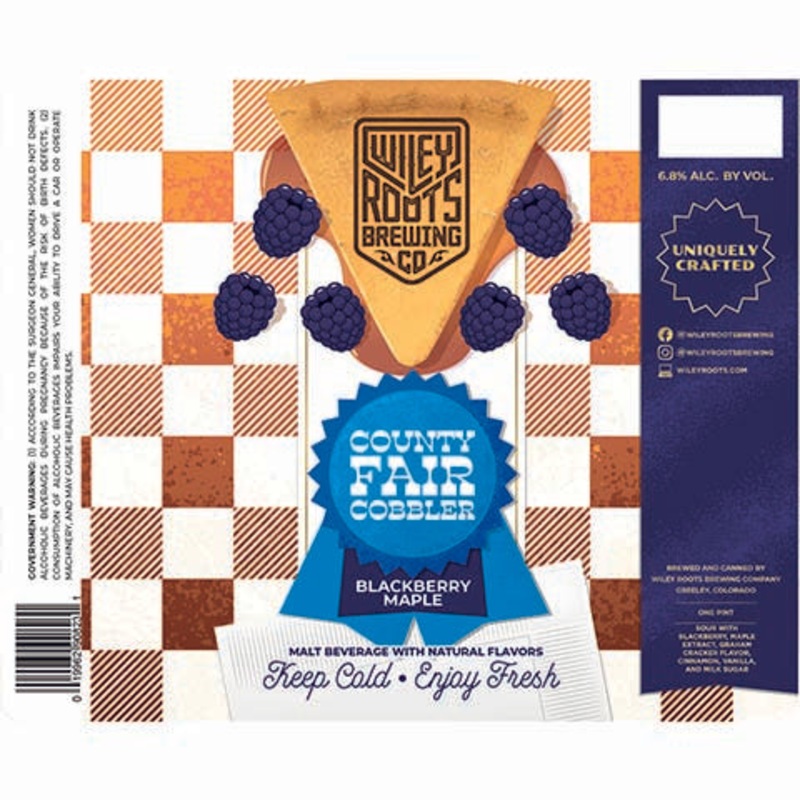 Wiley Roots Blackberry Maple County Fair Cobbler 16OZ SINGLE CAN