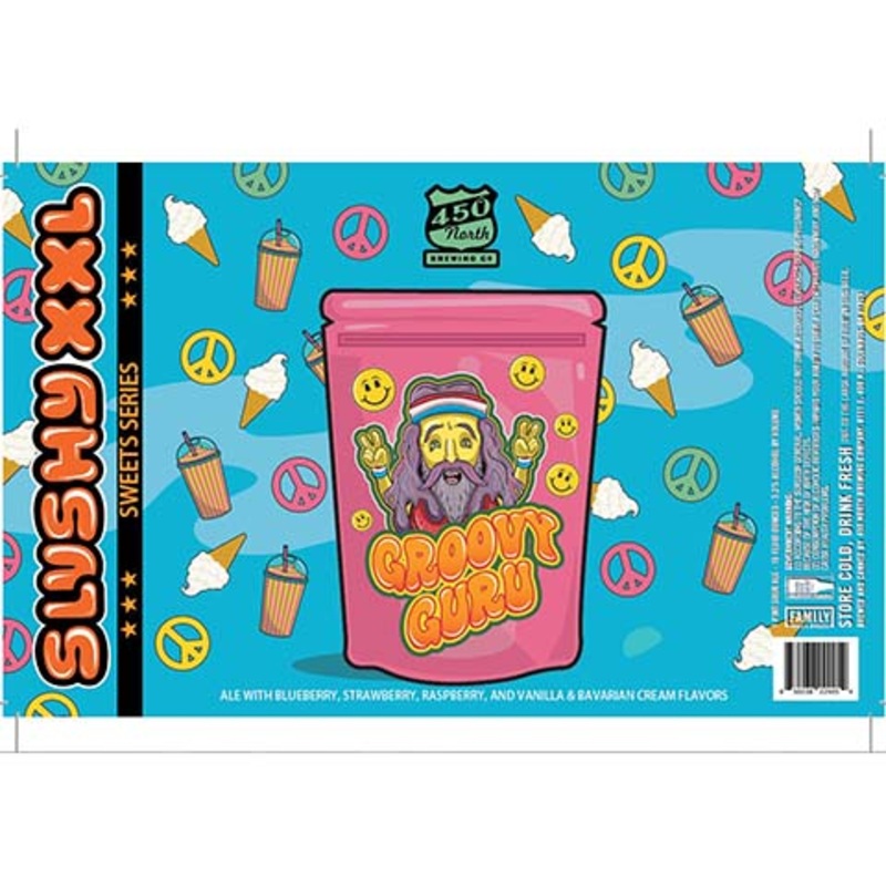450 North Groovie Guru Slushy XXL Sour Ale 16OZ SINGLE CAN