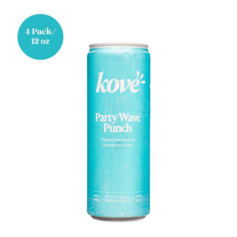 Kove Party Wave Punch Craft Brewed Cocktail 4pk 12 fl oz