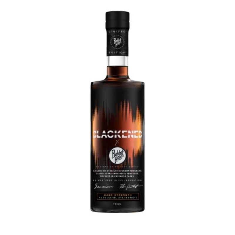Blackened x Rabbit Hole Straight Bourbon Whiskey 750ML BTL