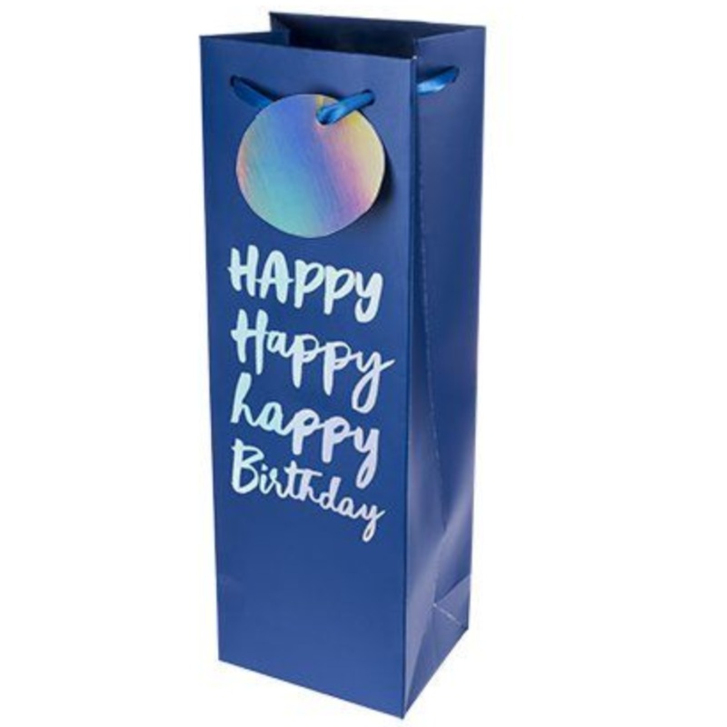 Very Happy Birthday Wine Bag