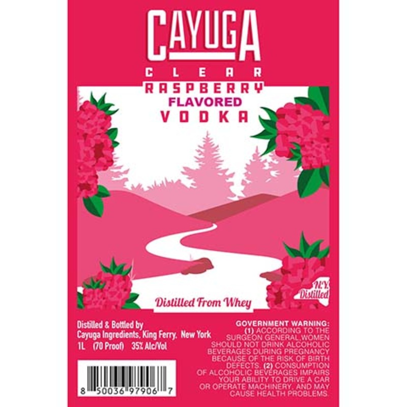 Cayuga Raspberry Vodka 1L BTL
