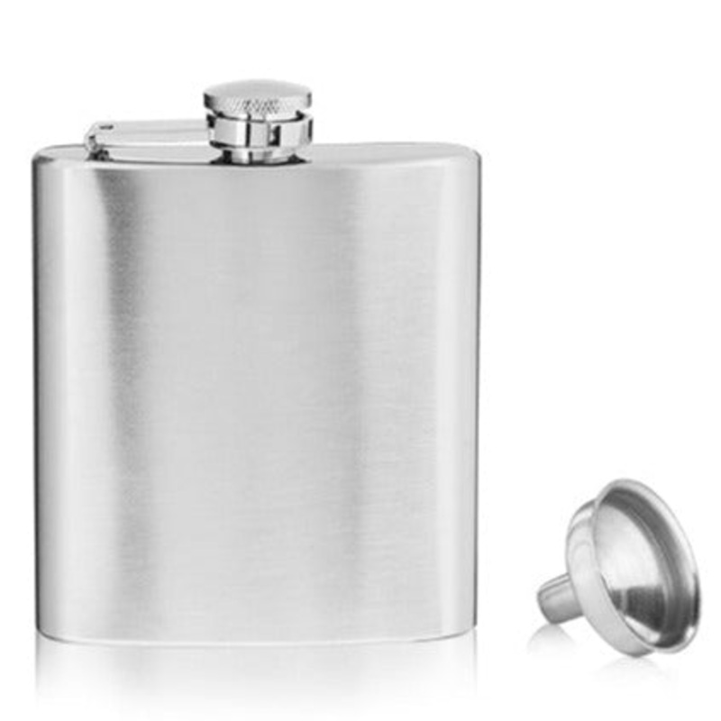 6oz Stainless Steel Flask