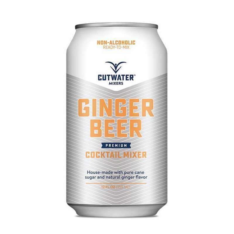 Cutwater Spirits Ginger Beer Mixer (4 Pack  12 Ounce Cans)