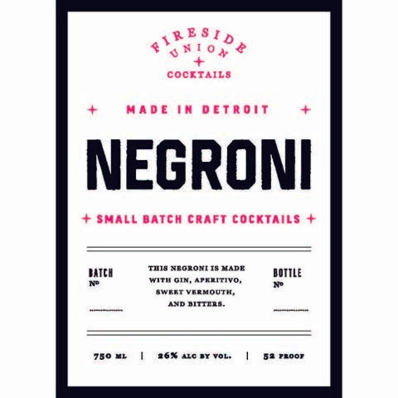 Fireside Union Negroni 750ML BTL