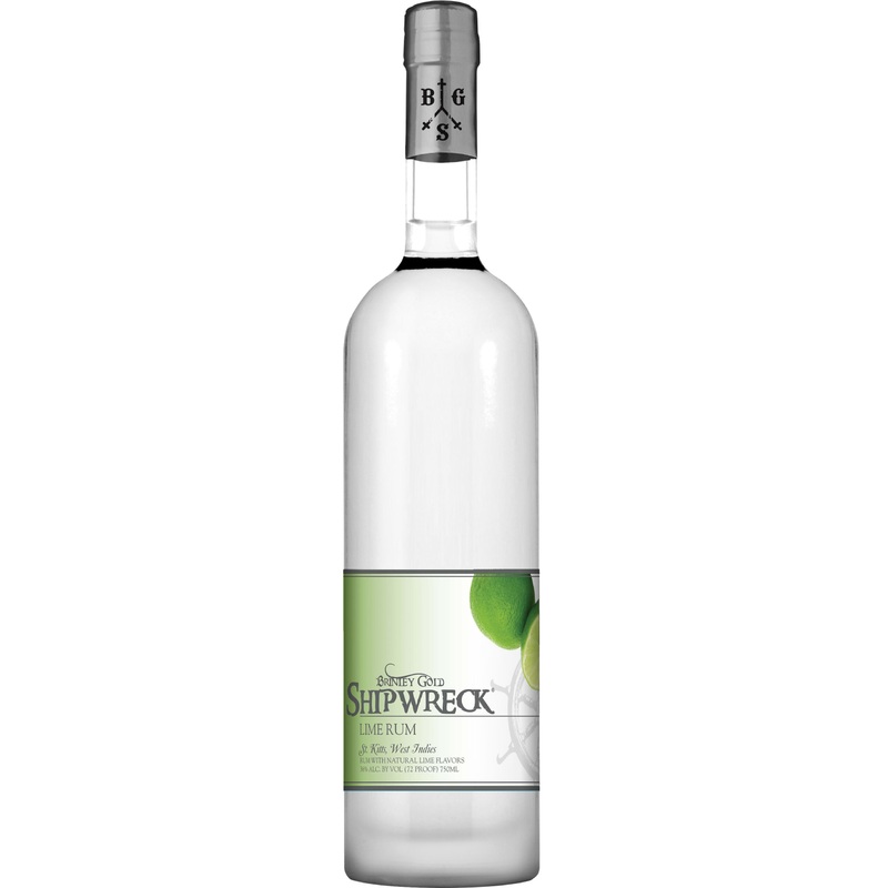 Brinley Shipwreck Rum Lime 750ML 750ml Bottle
