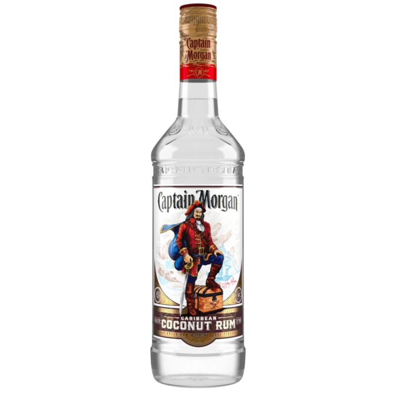 CAPTAIN MORGAN COCONUT FLAVORED RUM CARIBBEAN COCONUT 70 750ML 750ML