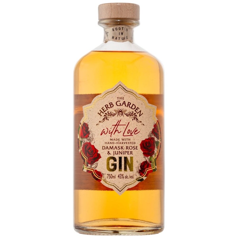 The Herb Garden Damask & Juniper Rose Gin