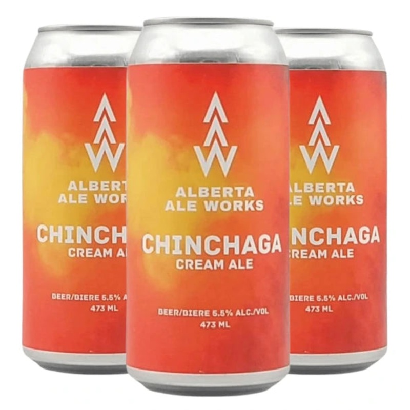 ALBERTA ALE WORKS CHINCHAGA CREAM ALE 473ML 4PK CAN @ Southgate [1048271] 1892 ml