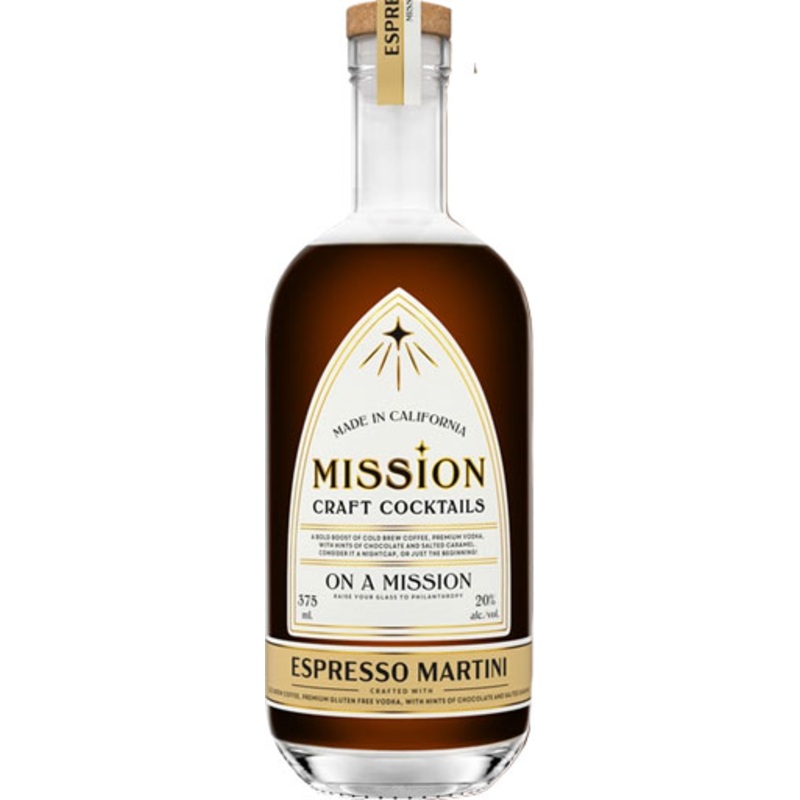Mission Craft Cocktails Espresso Martini 375ml