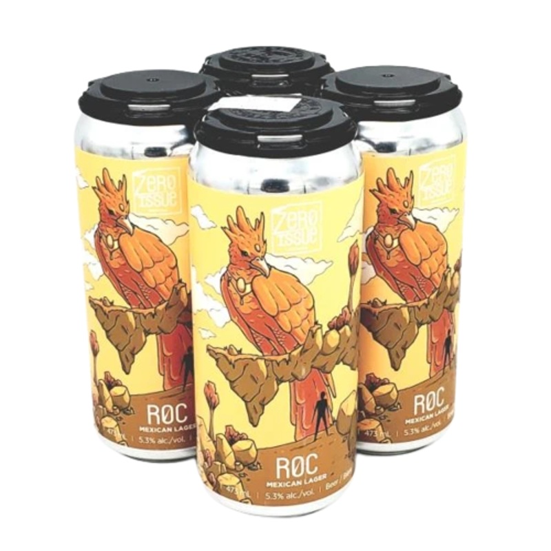 ZERO ISSUE ROC MEXICAN LAGER 473ML 4PK CAN @ Lethbridge [1045908] 1892 ml