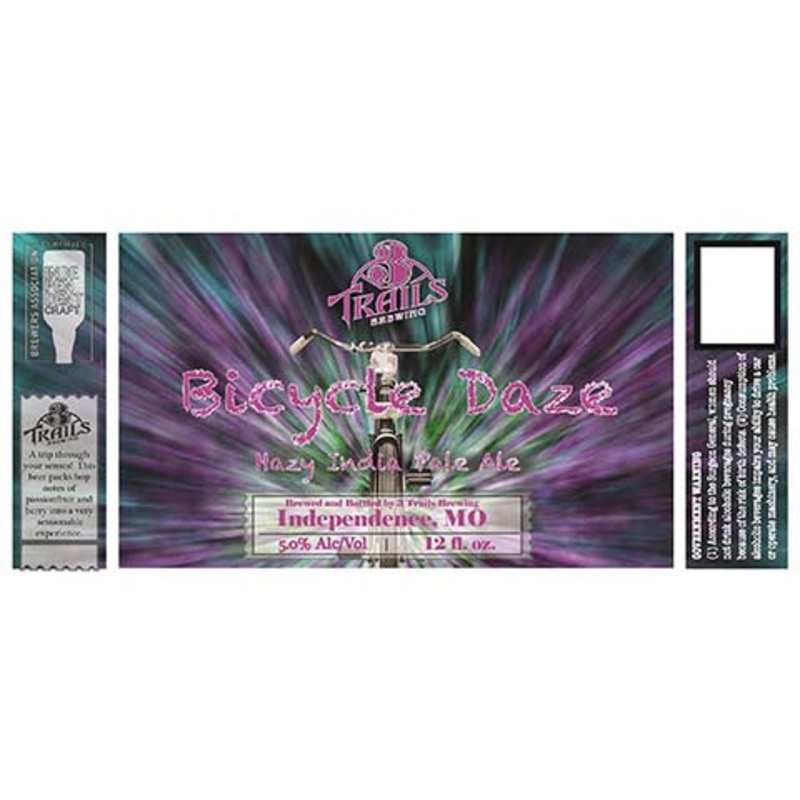3 Trails Bicycle Daze Hazy IPA 12OZ SINGLE CAN