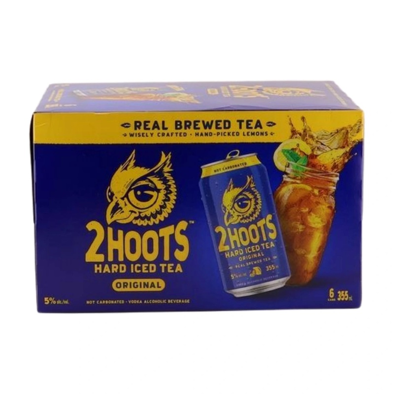 2 HOOTS HARD ICED TEA 355ML 6PK CAN @ Lethbridge [1056588] 2130 ml