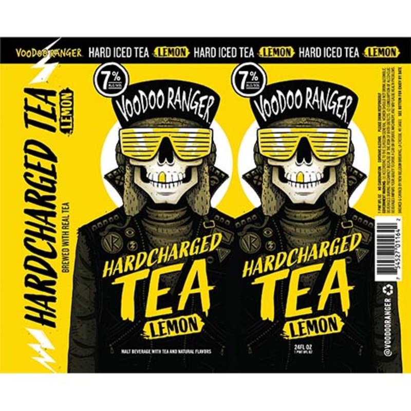 New Belgium Voodoo Ranger Hardcharged Tea Lemon 24OZ SINGLE CAN