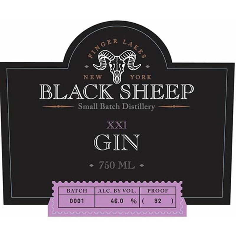 Black Sheep XXI Gin 750ML BTL