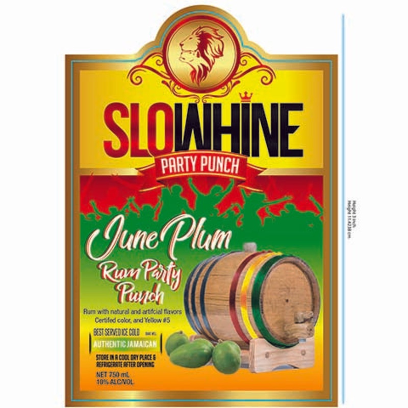 Slowhine June Plum Rum Party Punch 750ML BTL