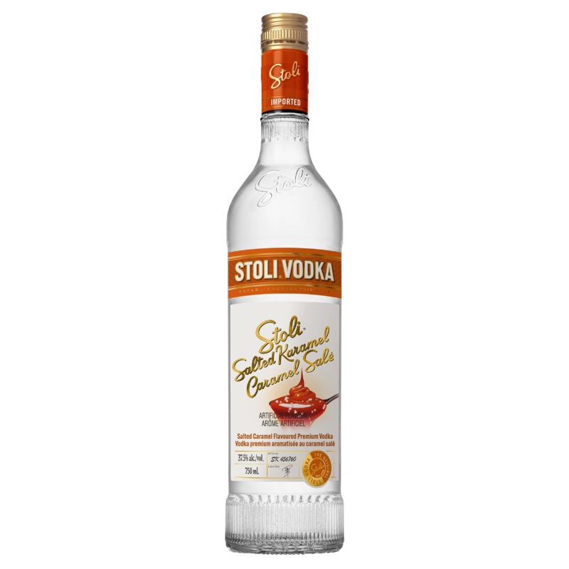 STOLICHNAYA SALTED CARAMEL VODKA 750ML @ Airdrie [1010243] 750 ml