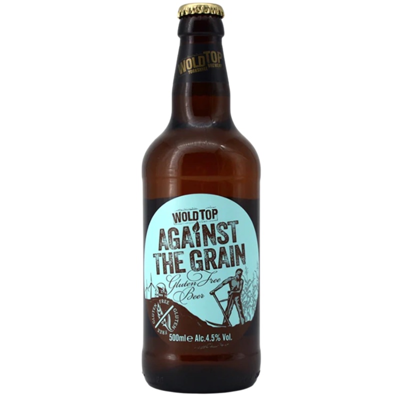 WOLD TOP AGAINST THE GRAIN GLUTEN FREE BEER 500ML BT @ MacTaggart Ridge [1019042] 500 ml
