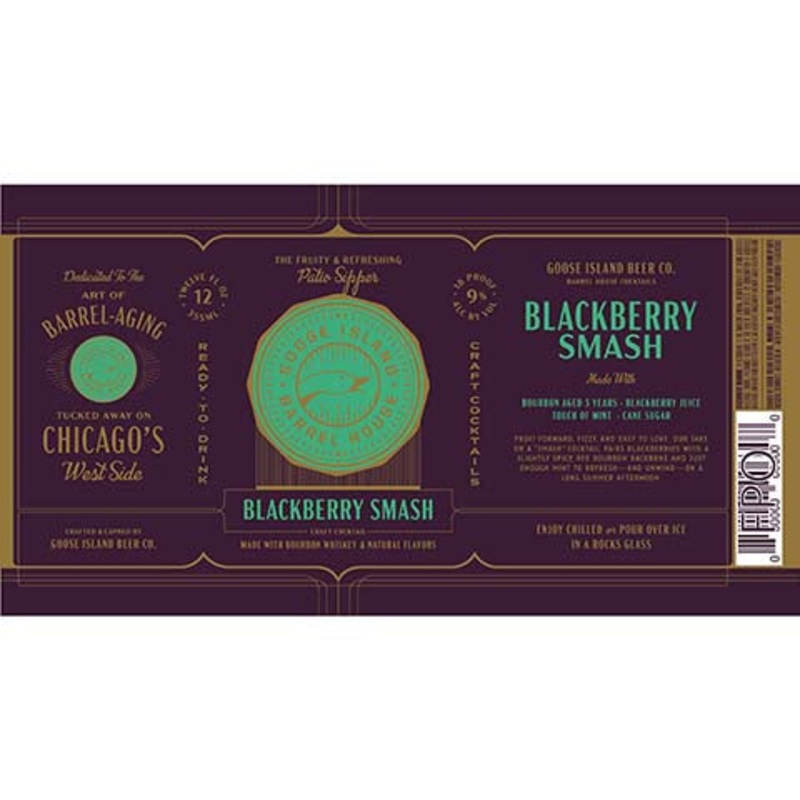 Goose Island Blackberry Smash 12OZ SINGLE CAN