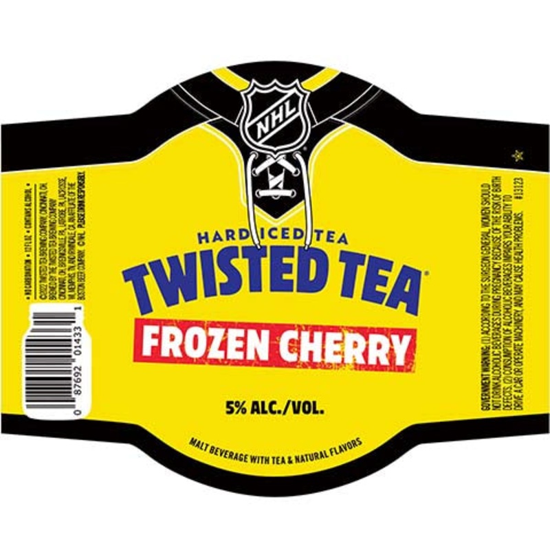Twisted Tea Frozen Cherry Hard Iced Tea 12OZ SINGLE BTL