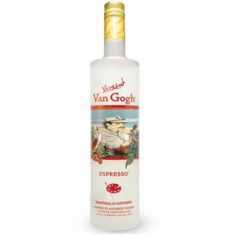 VINCENT VAN GOGH ESPRESSO VODKA 750 ML